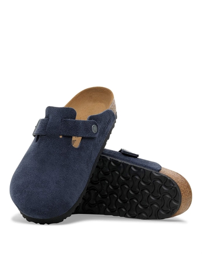 Birkenstock - Boston Suede Leather - New Navy